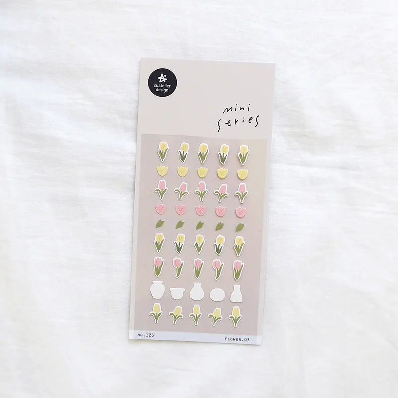 Suatelier Mini Stickers no.126 Flower 03