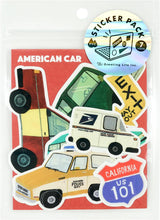 Greeting Life Sticker Pack - American Car