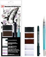 Kuretake Zig Illustration Watercolour Set