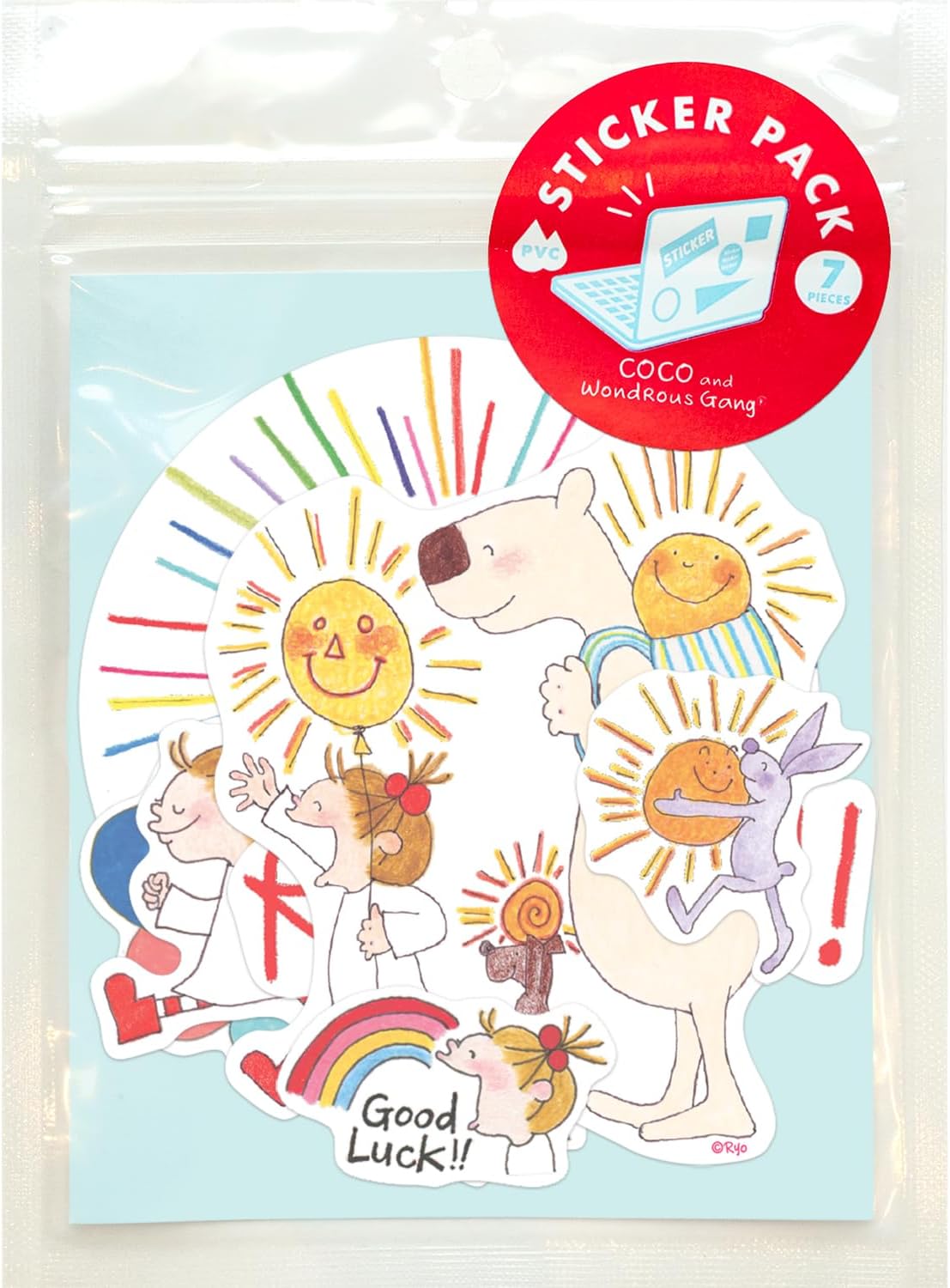 Greeting Life Sticker Pack - Coco and Wondrous Gang
