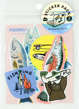 Greeting Life Sticker Pack - Okataoka Fishing