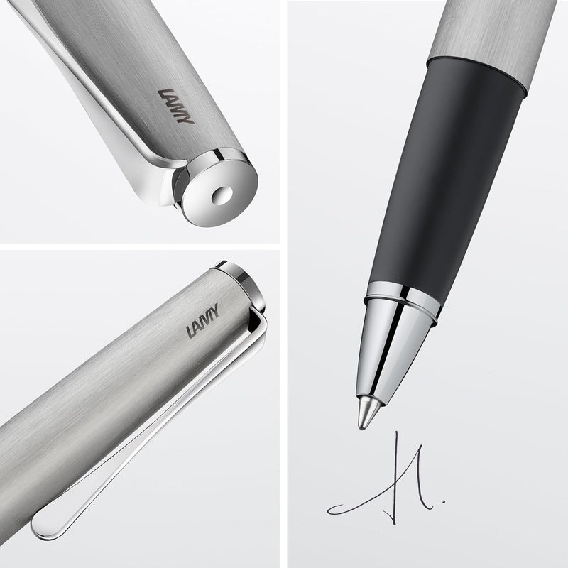 Lamy Studio Rollerball Pen Brushed Steel