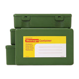 Hightide Penco 4 in 1 Storage Containers Green