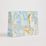 Hand Marbled Pastel Medium Gift Bag