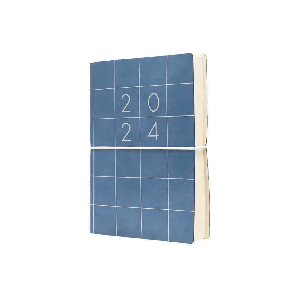 Ciak 2024 Daily Diary A5 Blue Squares, 27.73