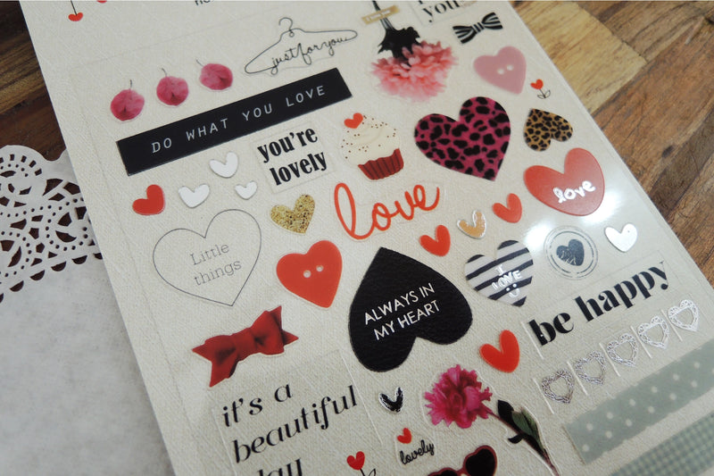 Suatelier Balloon Love Actually Stickers 1023