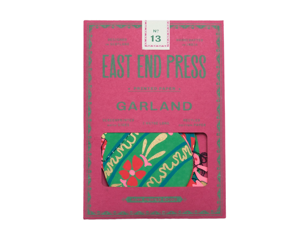 East End Press Christmas Bauble Garland
