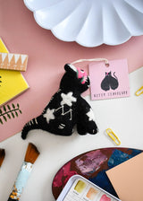 Niaski Felt Cat Hanging Decoration - Kitty Starfluff