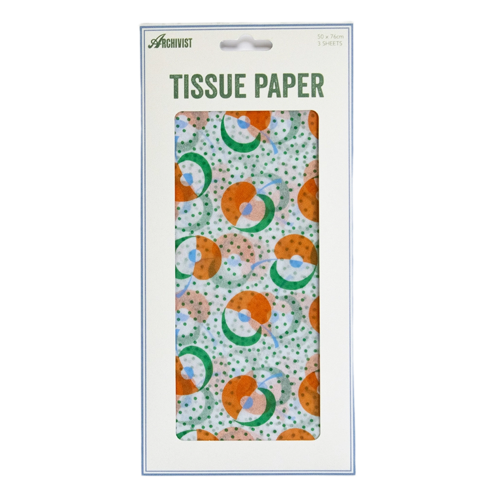 Archivist Apple Picking Illustrated Tissue Paper