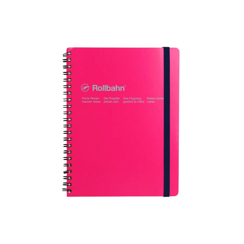 Delfonics Rollbahn Spiral Bound Grid Notebook A5