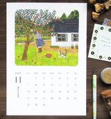 Cozyca Midori Asano 2027 A4 Calendar
