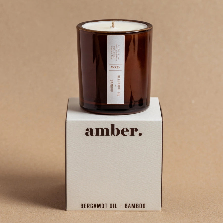 Wxy Bamboo & Bergamot Oil 5oz Candle