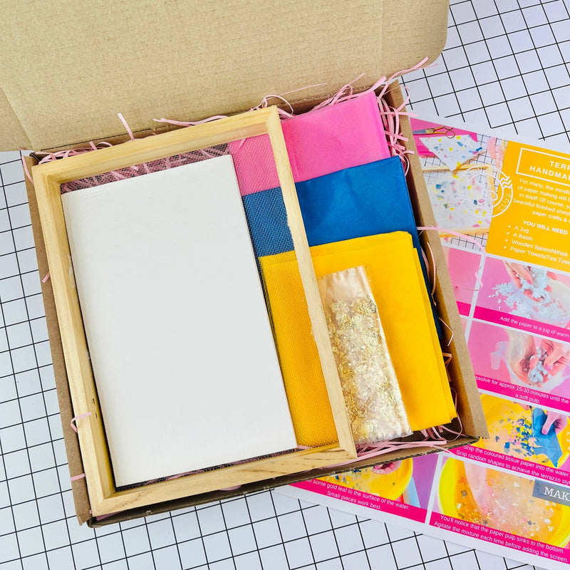 Edinburgh Craft Club Terrazzo Paper Making Kit