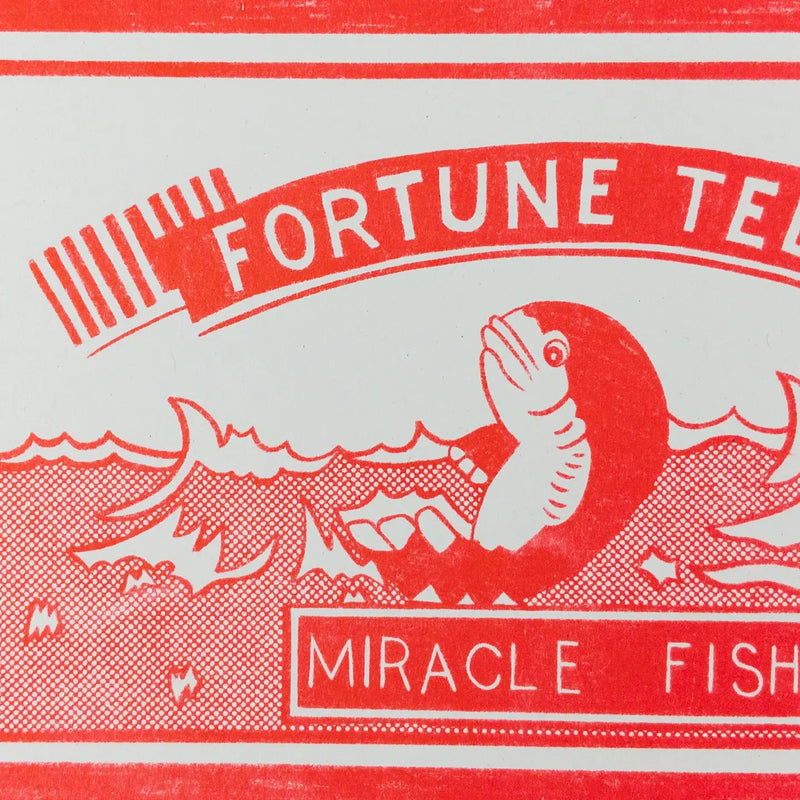 Fortune Teller Miracle Fish A4 Art Print