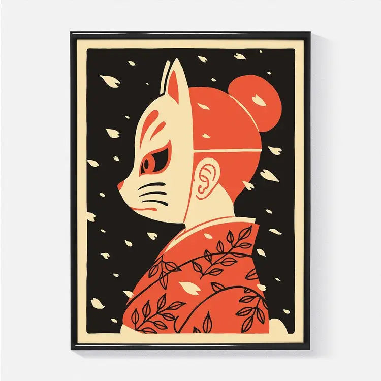 Hanami Art Print