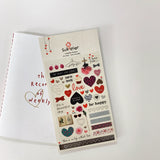 Suatelier Balloon Love Actually Stickers 1023