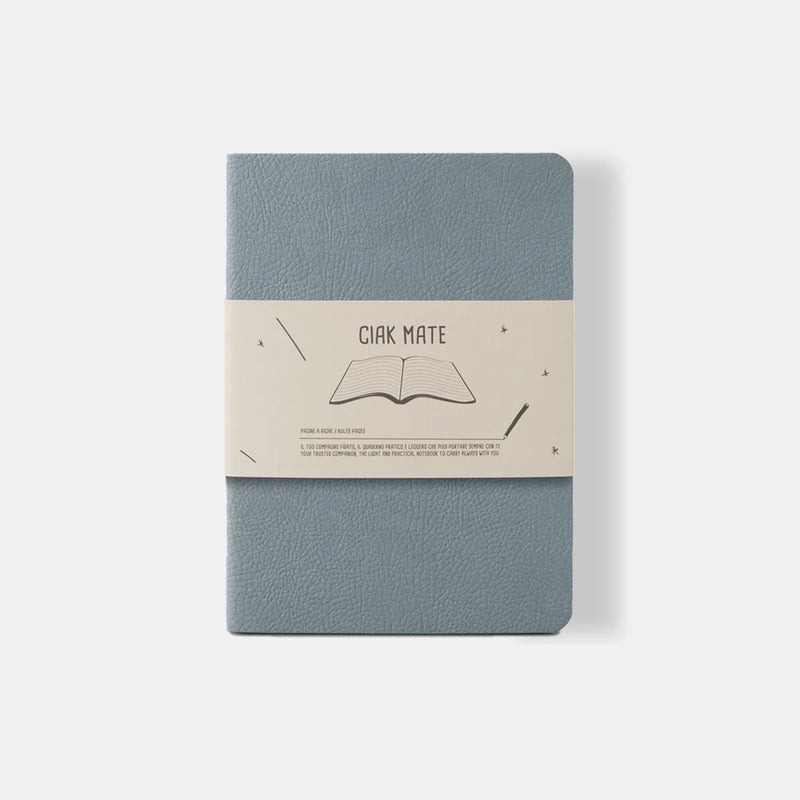 Ciak Mate Soft Cover Vegan Leather A5 Lined Notebook