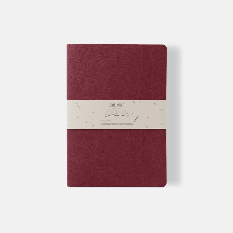 Ciak Mate Soft Cover Vegan Leather A5 Lined Notebook