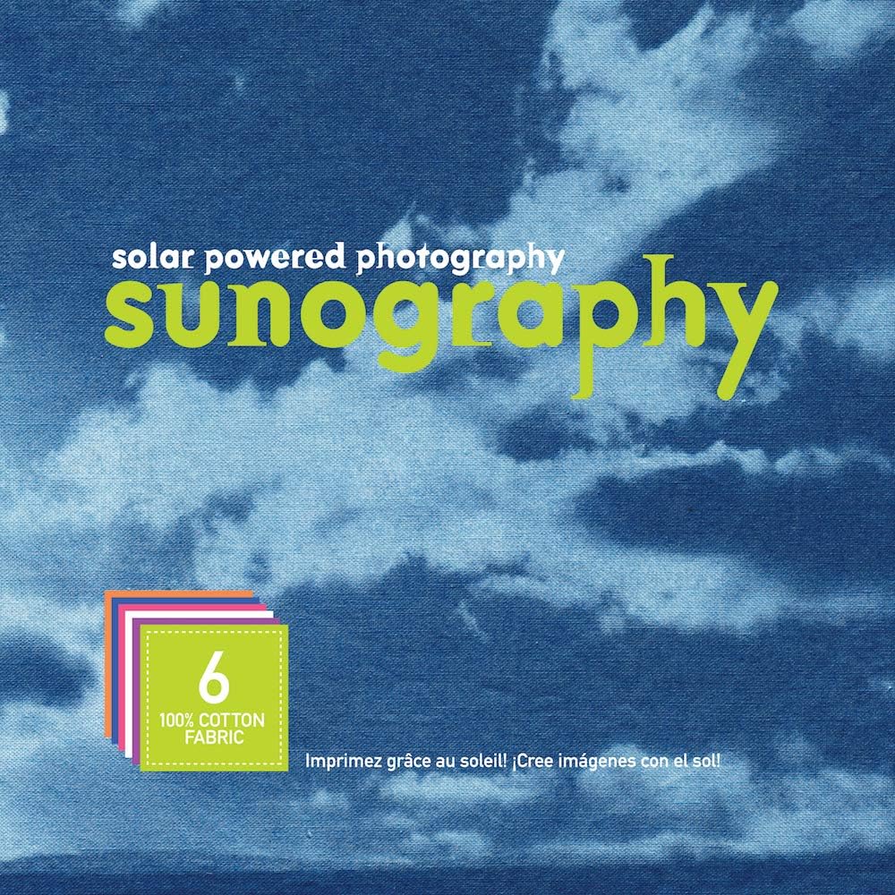 Sunography Coloured Square Fabric - Solar Powered Photography