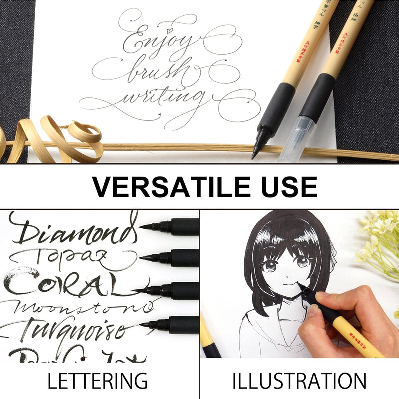 Kuretake Bimoji Fude Brush Pen