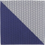 HAMAMONYO Furoshiki Wrapping Cloth - Split Dye - Blue Sea Wave