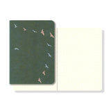 Yamamoto Paper RO-BIKI Flying Birds Small Notebook - Dot Grid