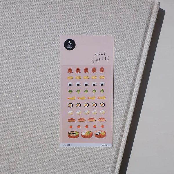 Suatelier Mini Food Stickers no.120 Food.05