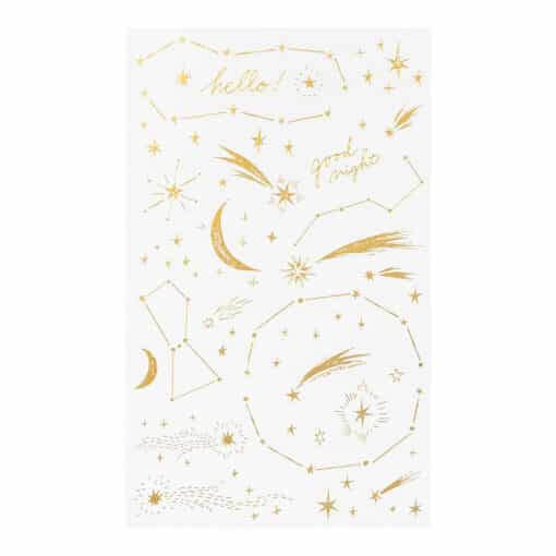 Midori Foil Transfer Stickers Stars