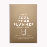Crispin Finn 2026 Year Wall Planner - Portrait View