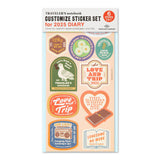 TRAVELER'S Notebook Refill: Customise Sticker Set for LOVE AND TRIP 2025 - Pre-Order