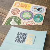 TRAVELER'S Notebook Refill: Customise Sticker Set for LOVE AND TRIP 2025 - Pre-Order