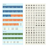 TRAVELER'S Notebook Refill: 2026 Customise Traveler's Spirit Sticker Set