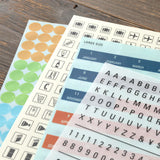 TRAVELER'S Notebook Refill: 2026 Customise Traveler's Spirit Sticker Set