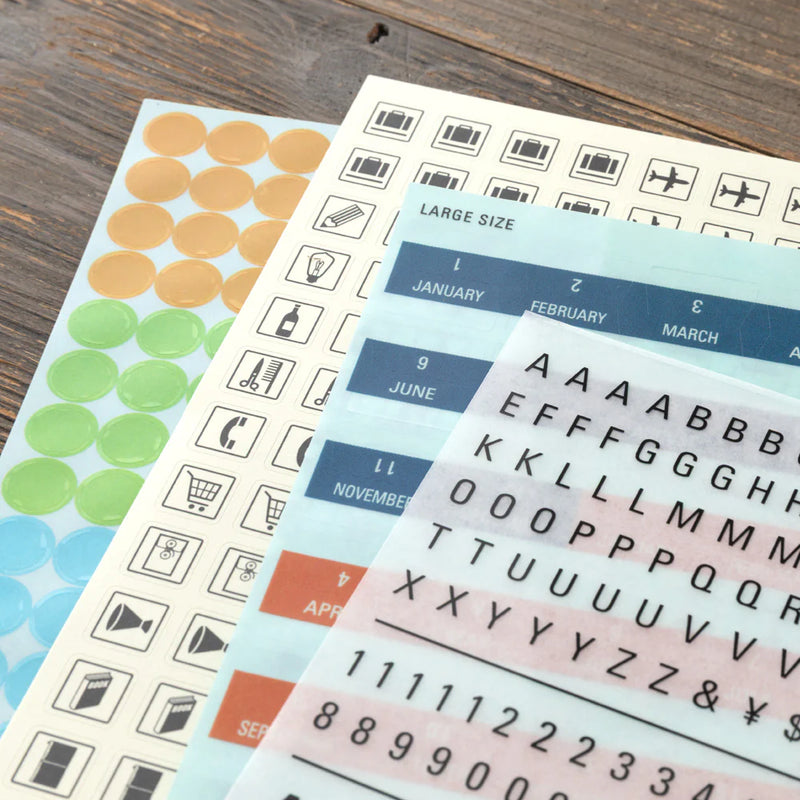 TRAVELER'S Notebook Refill: 2026 Customise Traveler's Spirit Sticker Set