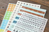 TRAVELER'S Notebook Refill: 2027 Customise  Sticker Set
