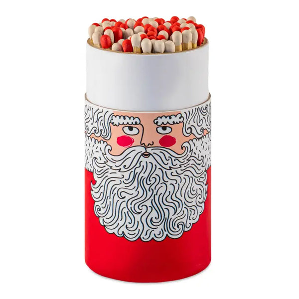 Archivist Santa Cylinder Box of Matches - Store Pickup Only