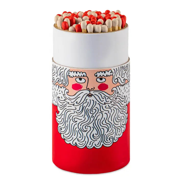 Archivist Santa Cylinder Box of Matches - Store Pickup Only