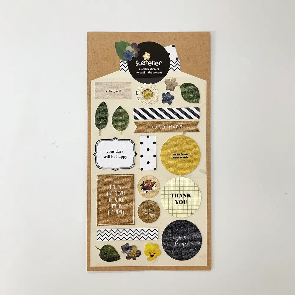 Suatelier Stickers no.1028 The Present