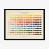 Nomenclature of Colours A3 Art Print