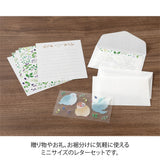 Midori Mini Letter Paper & Envelopes - Birds