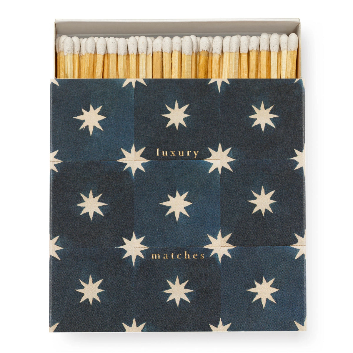 Archivist Navy Star Tile Box of Matches - Store Pickup Only