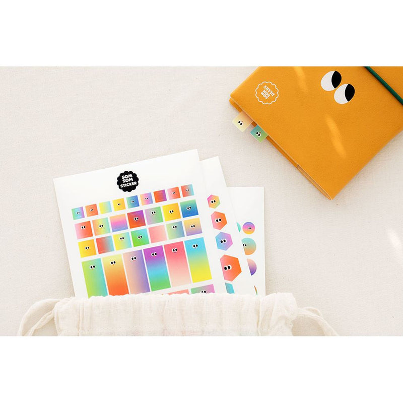 Livework SOM SOM Gradation Sticker Set - 10 sheet