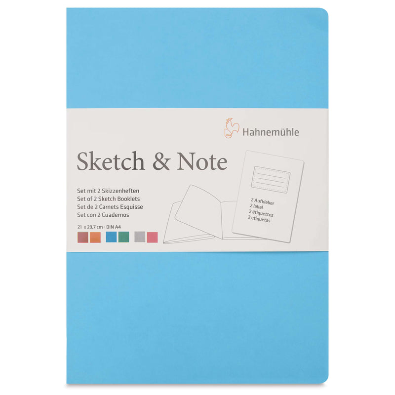Hahnemuhle Sketch & Note A4 Set of 2 Sketchbooks