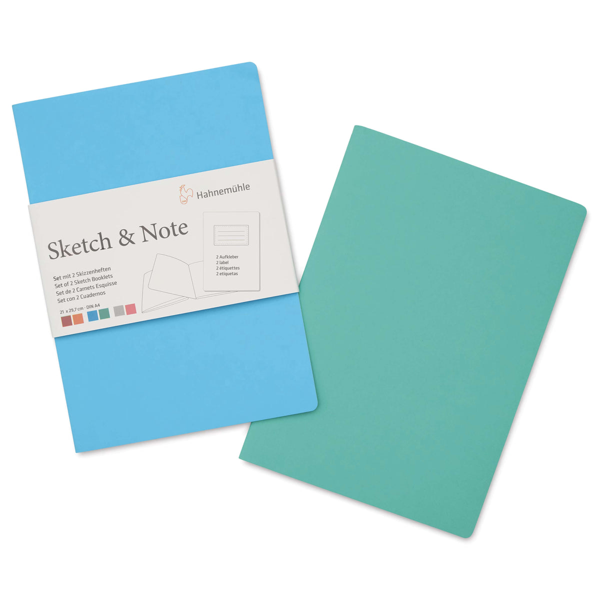 Hahnemuhle Sketch & Note A4 Set of 2 Sketchbooks