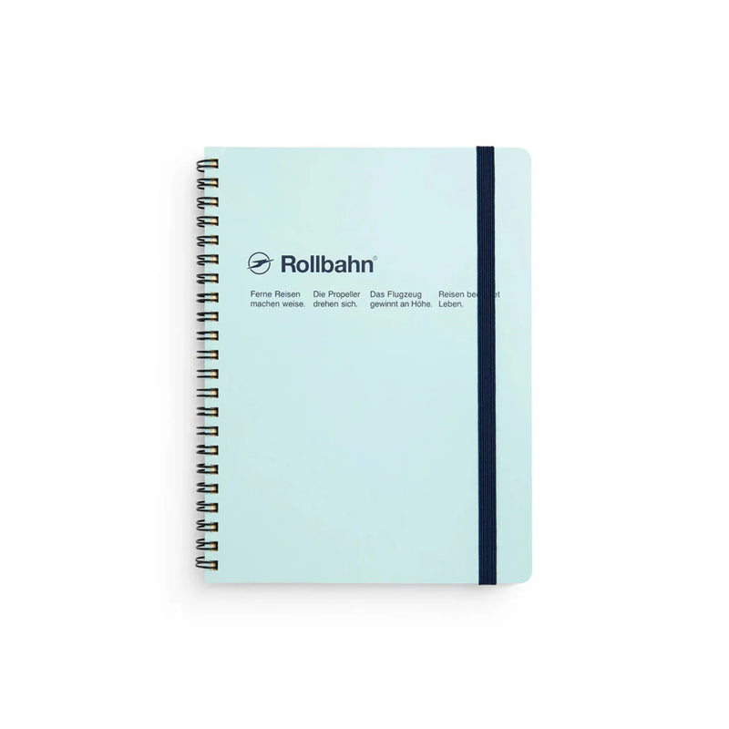 Delfonics Rollbahn Spiral Bound Grid Notebook A5