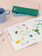 Livework Life & Pieces Palette Time Undated Year Planner