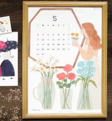 Cozyca Necktie 2027 A4 Calendar