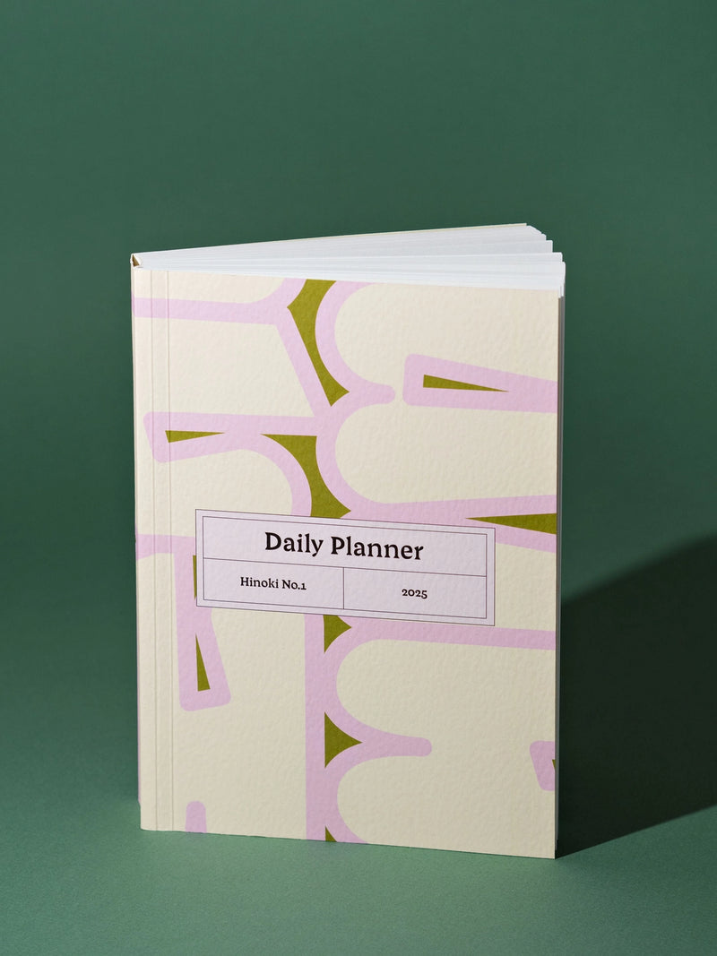 The Completist Hinoki 2025 Daily Diary A5