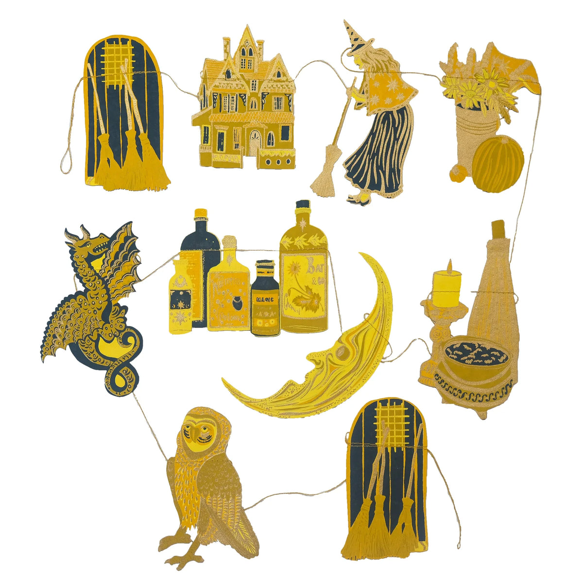 East End Press Samhain Sewn 3m Garland