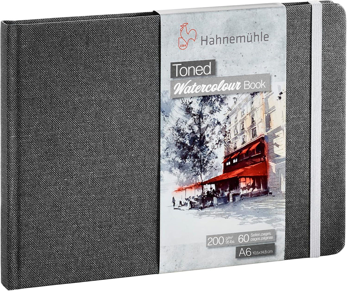 Hahnemuhle Toned Watercolour Sketch Book 200gsm A6